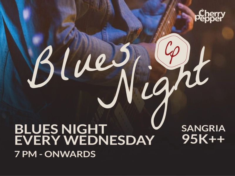 Blues Night Every Wednesday