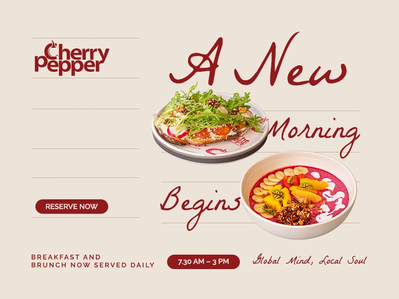 Morning Begins Cherry Pepper