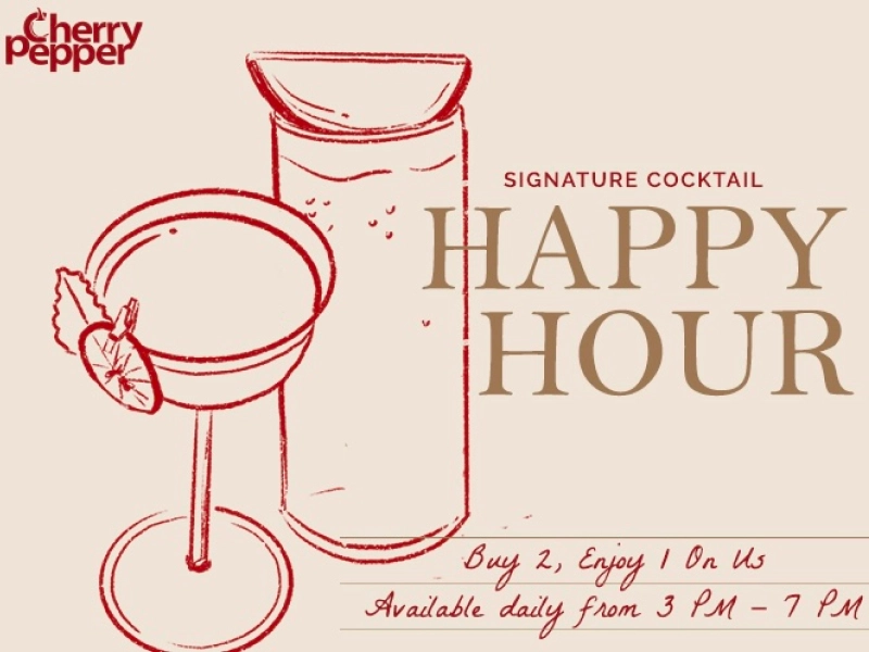 Signature Cocktail Happy Hour